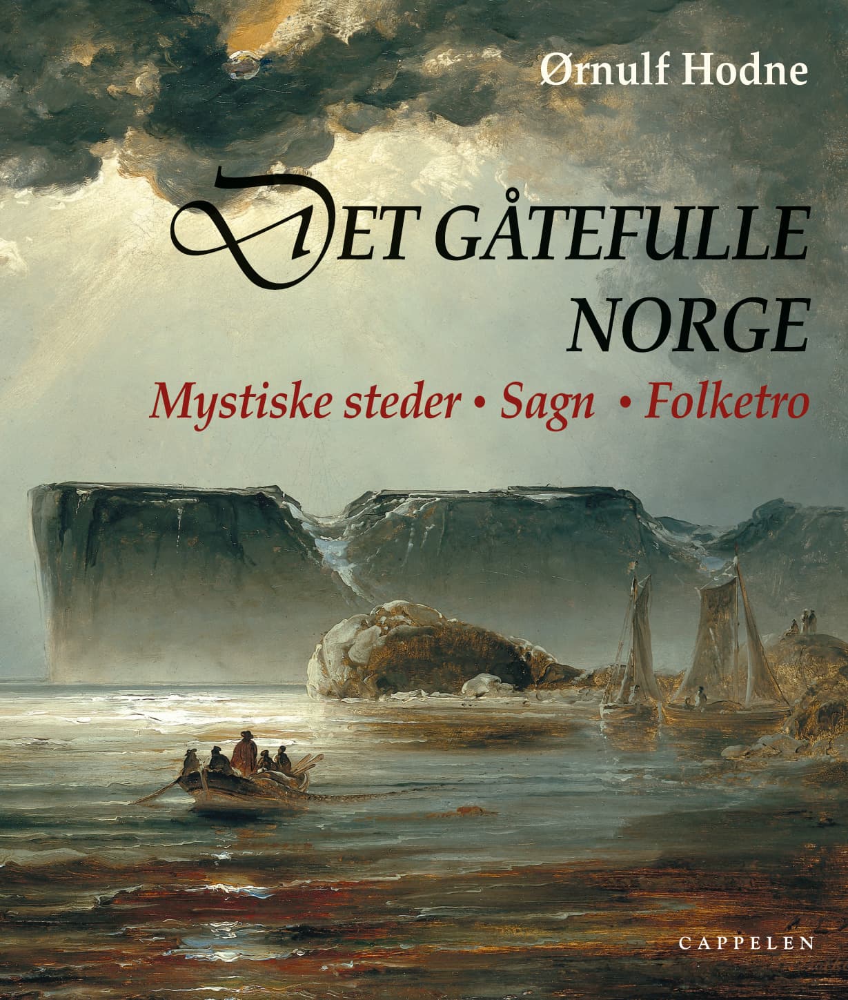 Omslag Det gåtefulle Norge av Ørnulf Hodne (Innbundet)