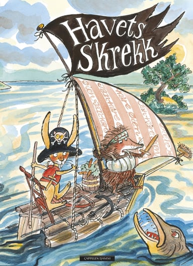 Omslag av "Havets skrekk"