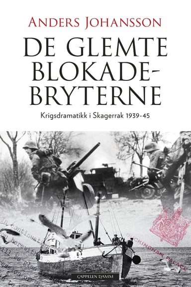 Omslag av "De glemte blokadebryterne"