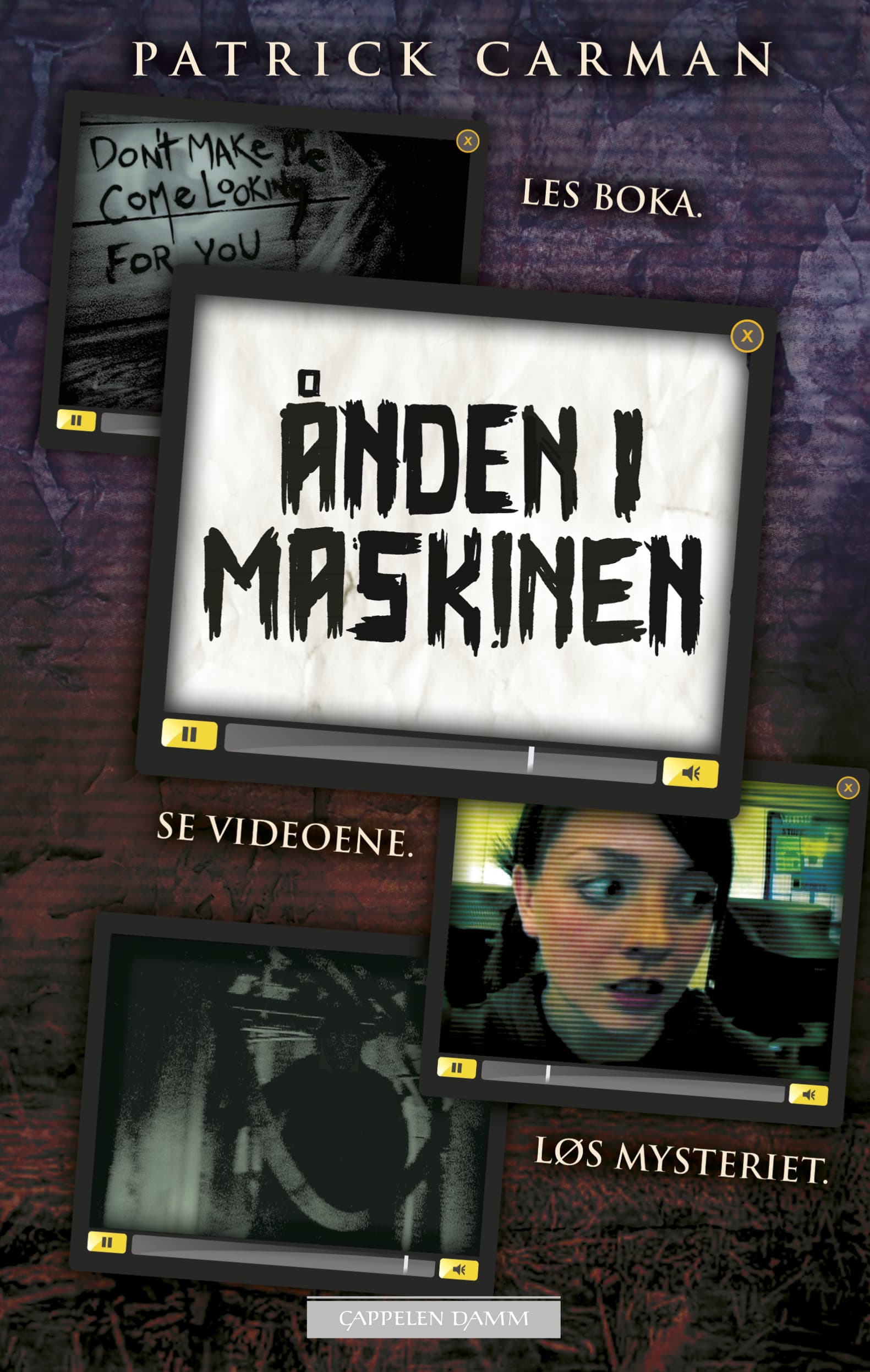 Omslag Ånden i maskinen av Patrick Carman (Innbundet)