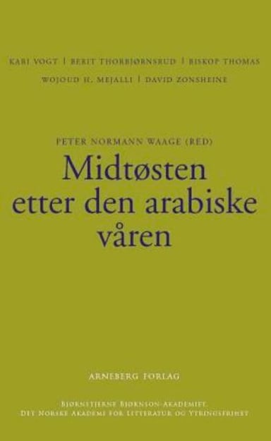 Omslag av "Midtøsten etter den arabiske våren"