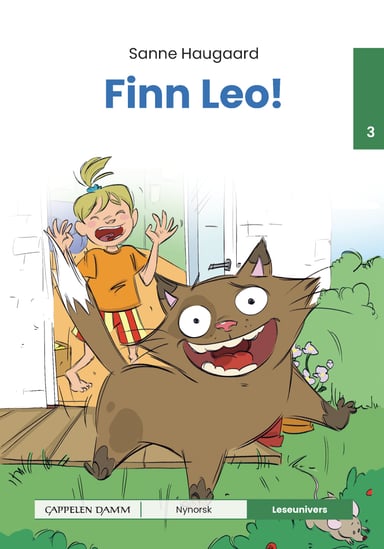 Omslag av "Leseunivers 3: Finn Leo!"