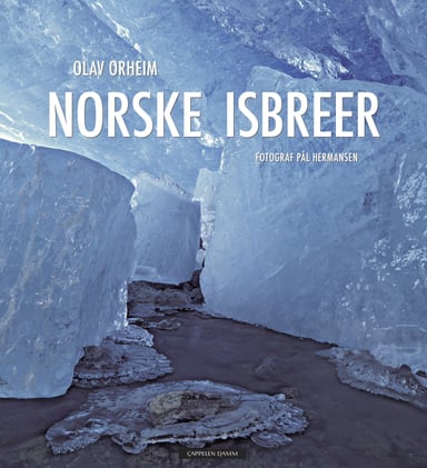 Omslag av "Norske isbreer"
