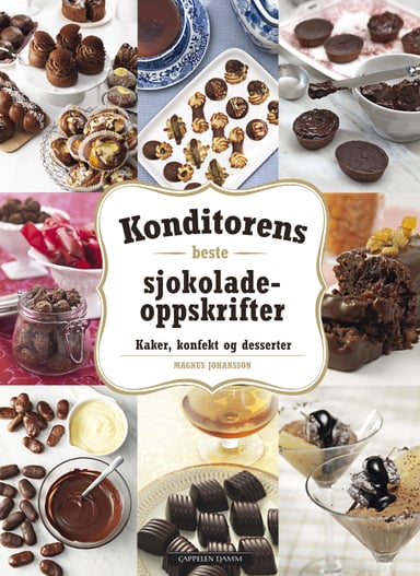 Omslag av "Konditorens beste sjokoladeoppskrifter"