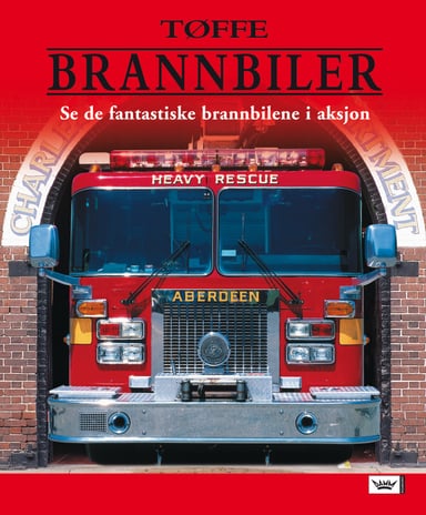 Omslag av "Tøffe brannbiler"