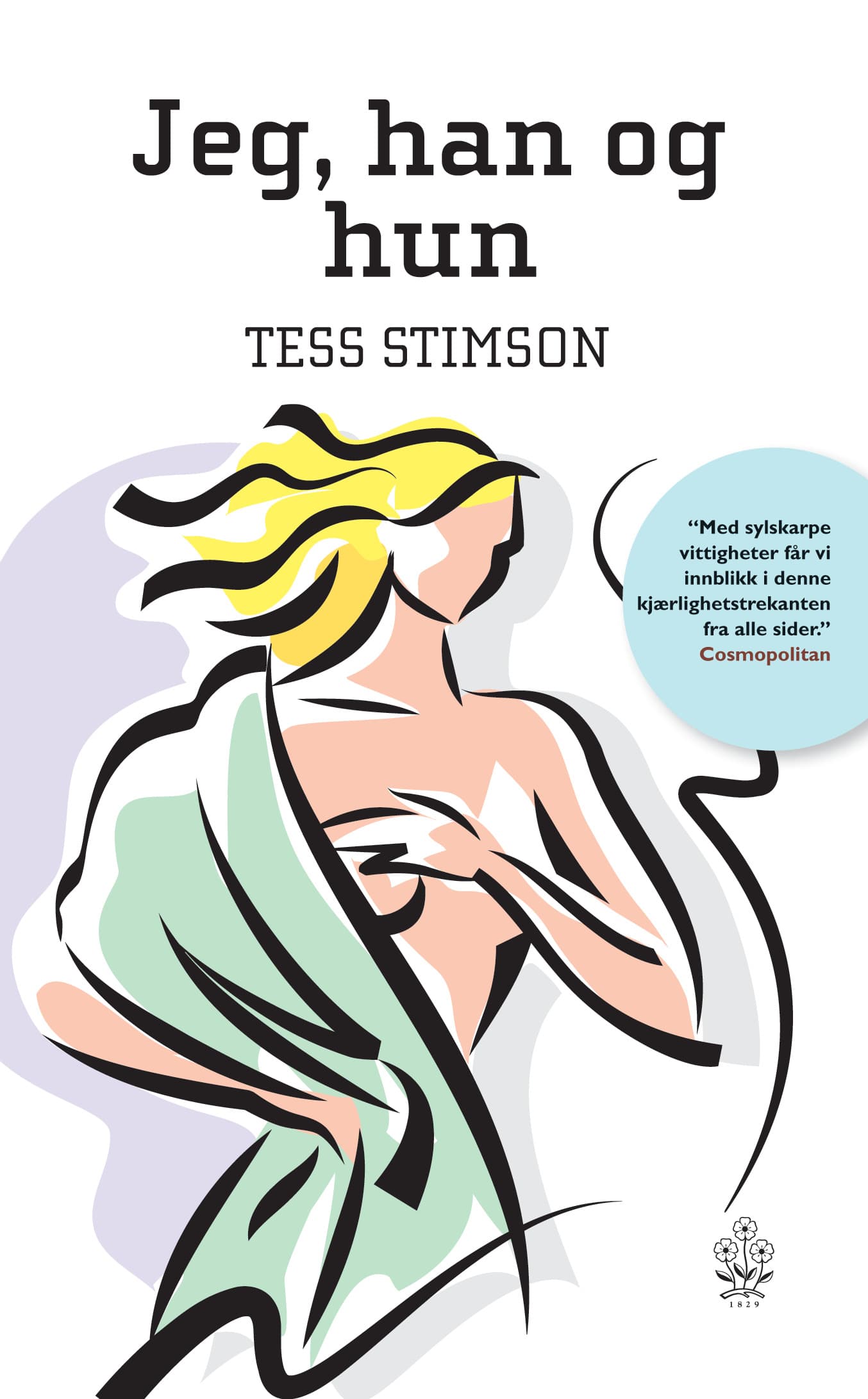 Omslag Jeg, han og hun av Tess Stimson (Heftet)