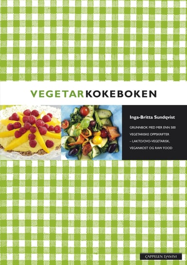 Omslag av "Vegetarkokeboken"
