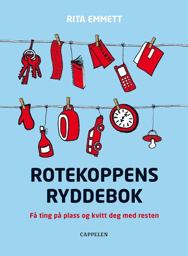 Omslag av "Rotekoppens ryddebok"