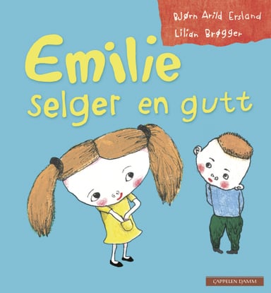 Omslag av "Emilie selger en gutt"