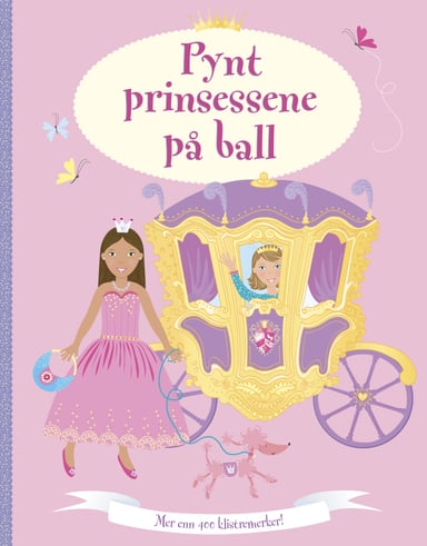 Omslag av "Pynt prinsessene på ball"