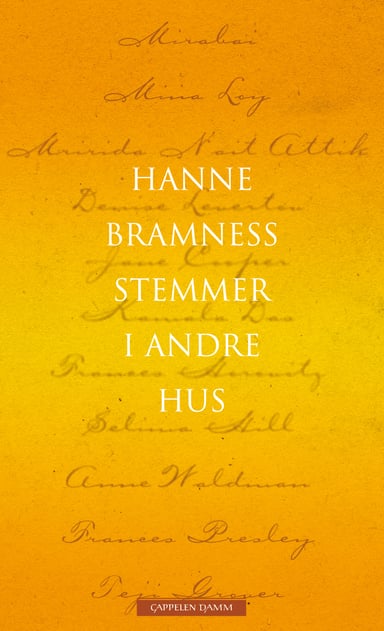 Omslag av "Stemmer i andre hus, gjendiktningsantologi"