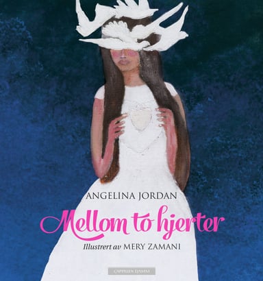 Omslag av "Mellom to hjerter"