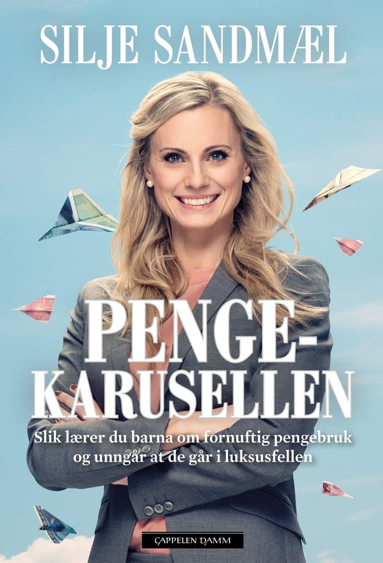 Omslag Pengekarusellen av Silje Sandmæl (Innbundet)