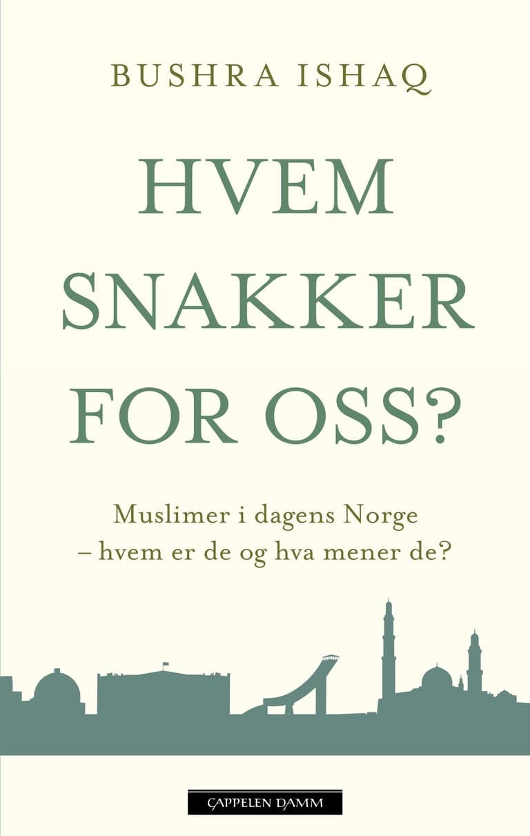 Omslag Hvem snakker for oss? av Bushra Ishaq (Ebok)
