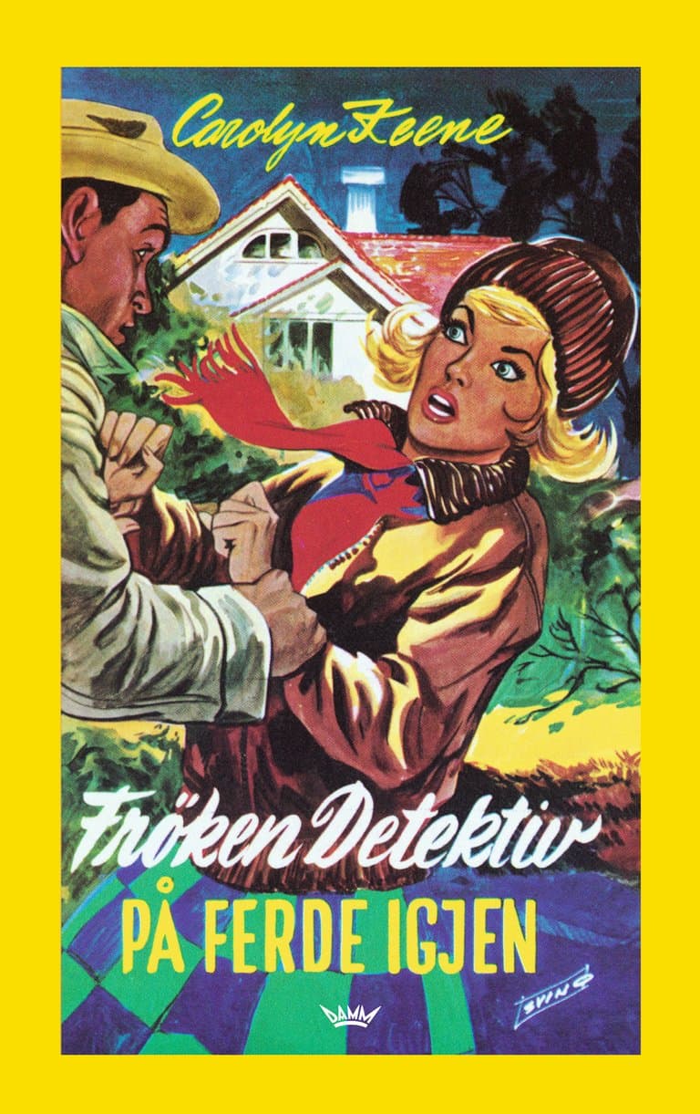Omslag Frøken Detektiv Klassiker 6: Frøken Detektiv på ferde igjen av Carolyn Keene (Innbundet)