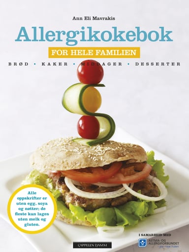 Omslag av "Allergikokebok for hele familien"