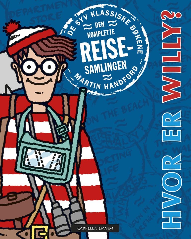 Omslag Hvor er Willy? Den komplette reisesamlingen av Martin Handford (Innbundet)