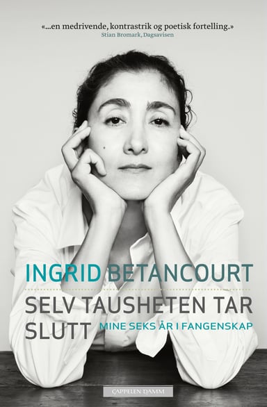 Omslag av "Selv tausheten tar slutt"