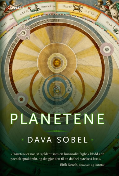 Omslag av "Planetene"