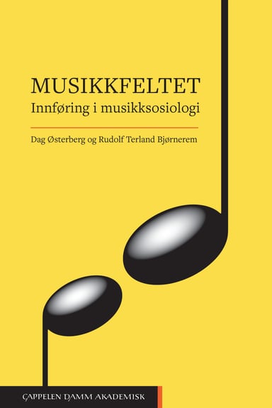 Omslag av "Musikkfeltet"