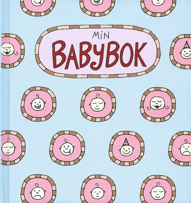 Omslag av "Min babybok"