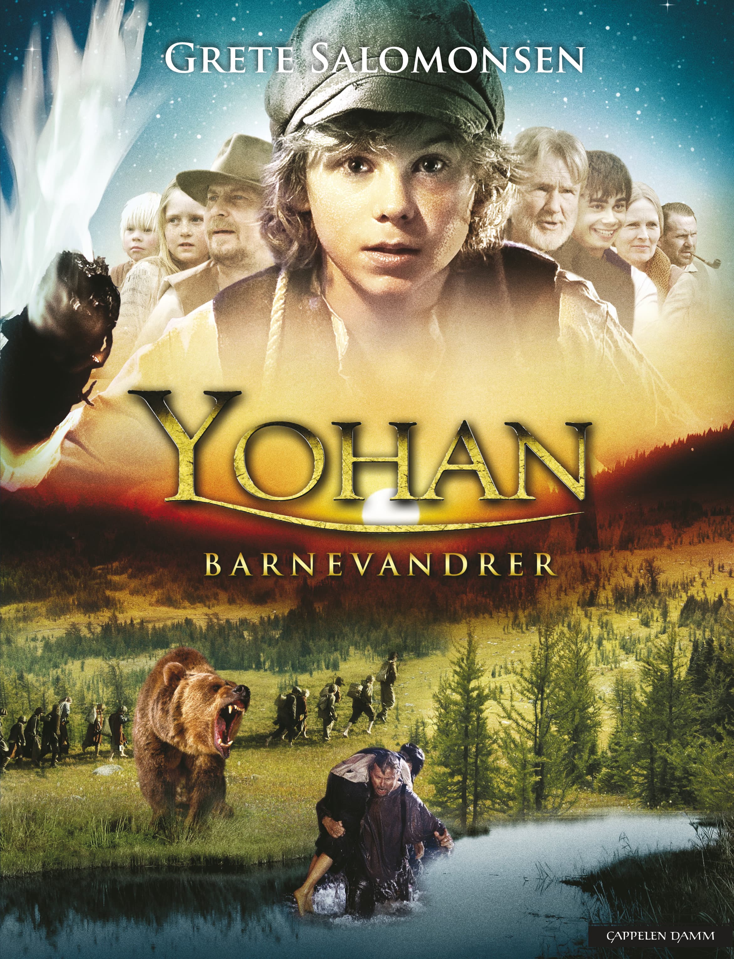 Omslag Yohan barnevandrer av Grete Salomonsen Hynnekleiv (Innbundet)