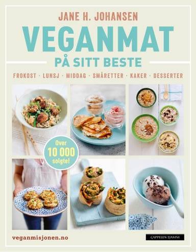 Omslag av "Veganmat på sitt beste"