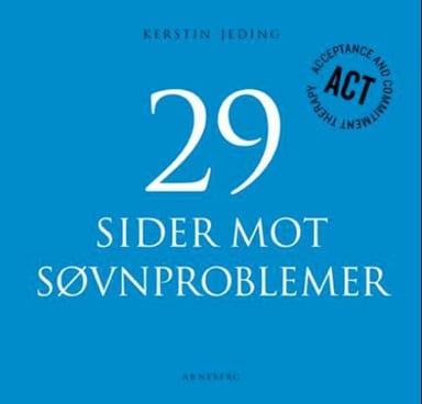 Omslag av "29 sider mot søvnproblemer"