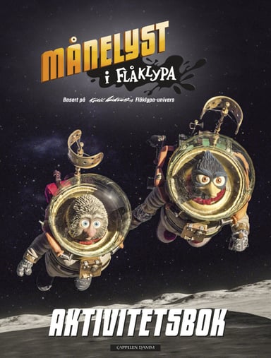 Omslag av "Månelyst i Flåklypa - aktivitetsbok"