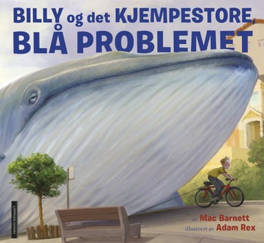 Omslag av "Billy og det kjempestore, blå problemet"