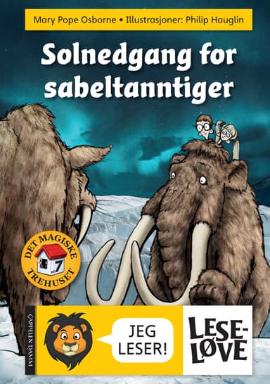 Leseløve - Solnedgang for sabeltanntiger