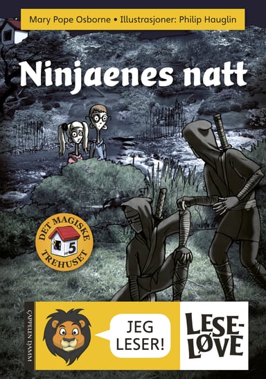 Omslag av "Leseløve - Ninjaenes natt"