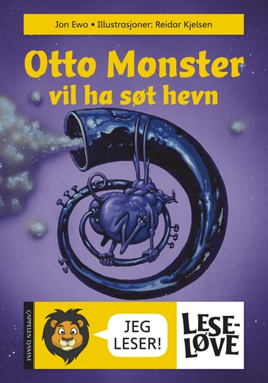 Omslag av "Leseløve - Otto Monster vil ha søt hevn"