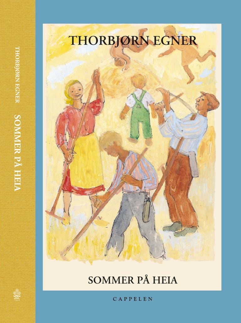 Omslag Sommer på heia (Innbundet)