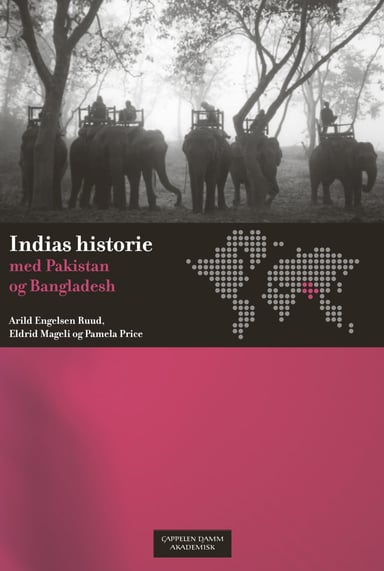 Omslag av "Indias historie med Pakistan og Bangladesh"