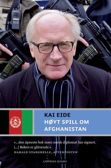 Omslag av "Høyt spill om Afghanistan"