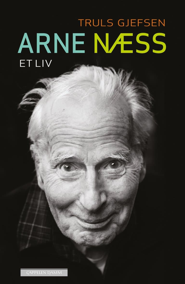 Omslag Arne Næss av Truls Gjefsen (Innbundet)