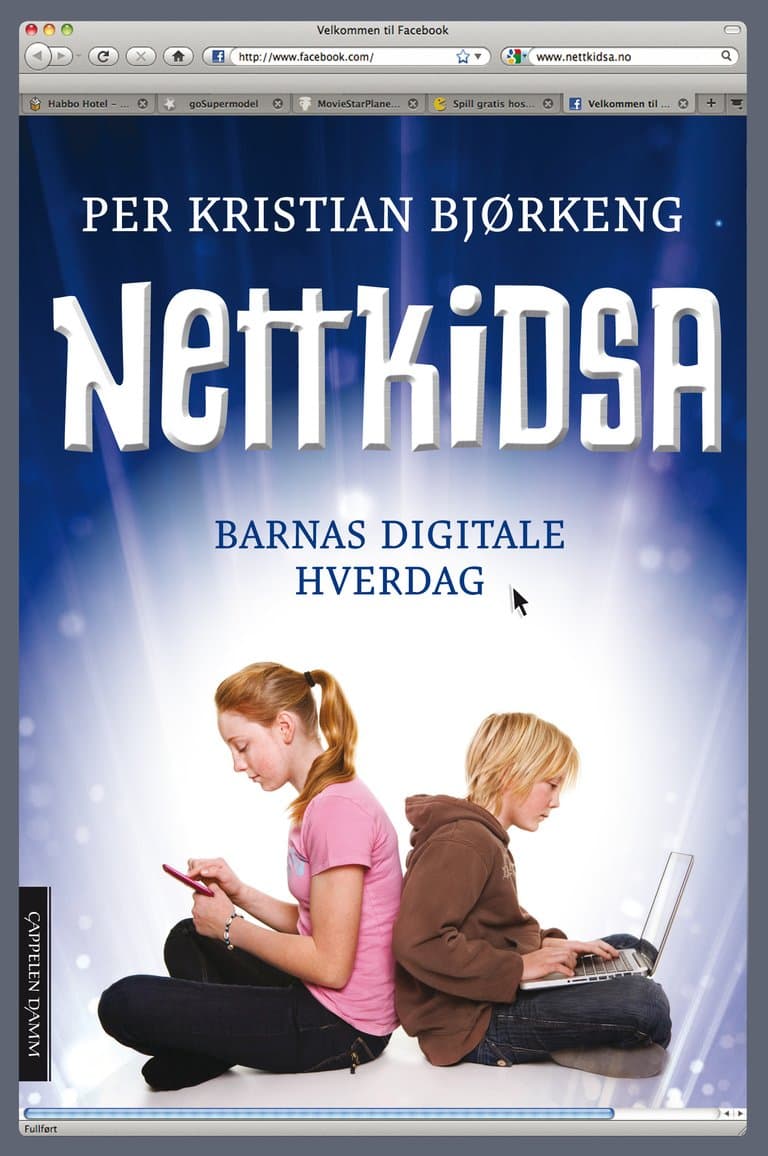 Omslag Nettkidsa av Per Kristian Bjørkeng (Innbundet)