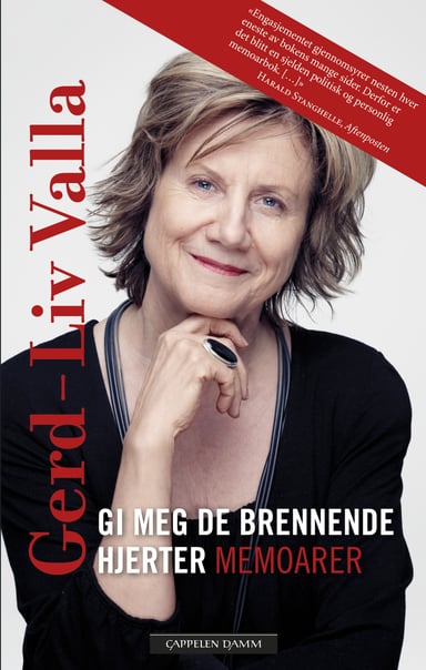Omslag av "Gi meg de brennende hjerter"