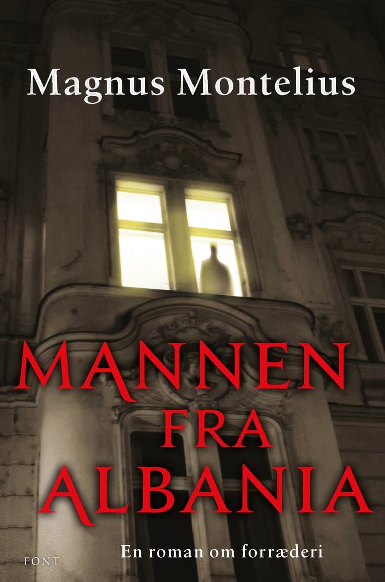 Omslag Mannen fra Albania av Magnus Montelius (Ebok)