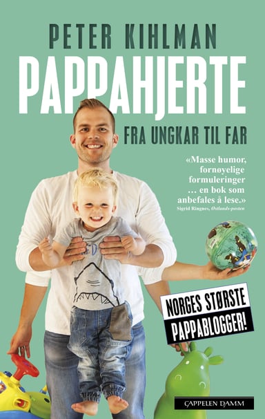 Omslag av "Pappahjerte"