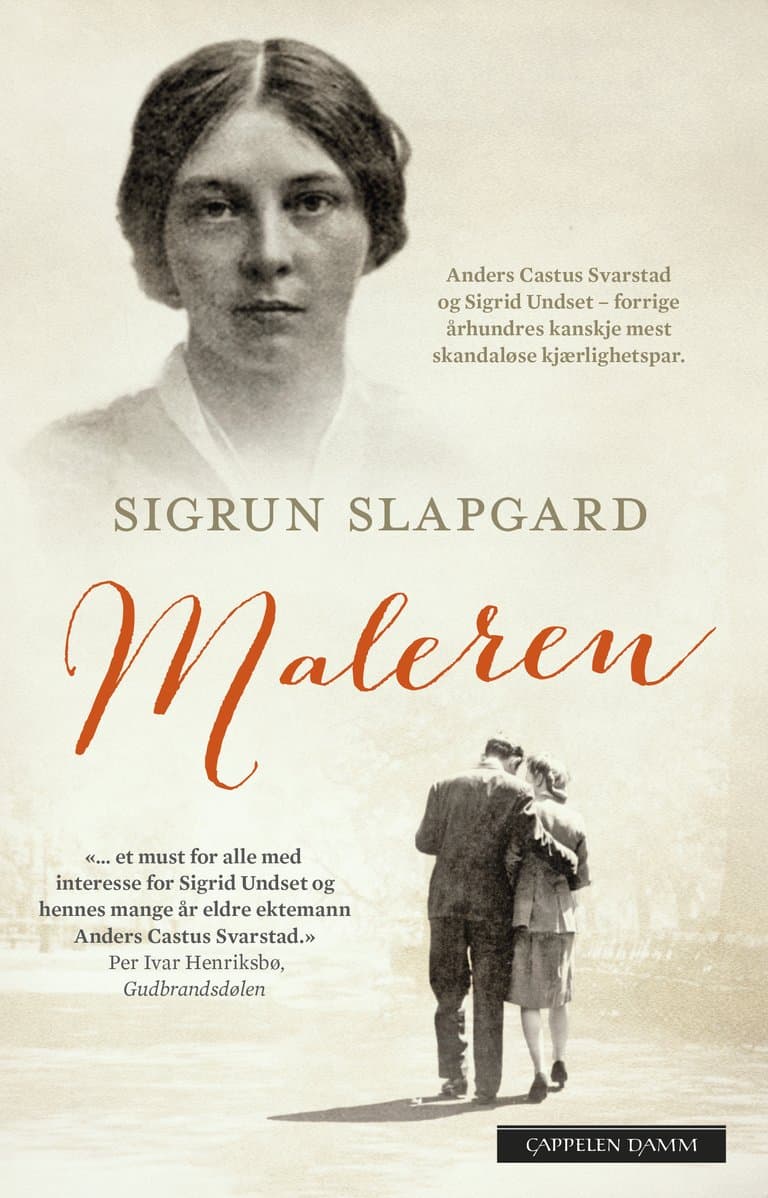 Omslag Maleren av Sigrun Slapgard (Heftet)