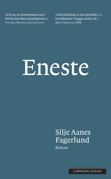 Omslag av "Eneste"