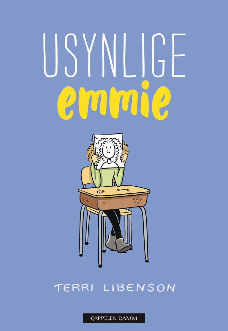 Omslag Usynlige Emmie av Terri Libenson (Heftet)