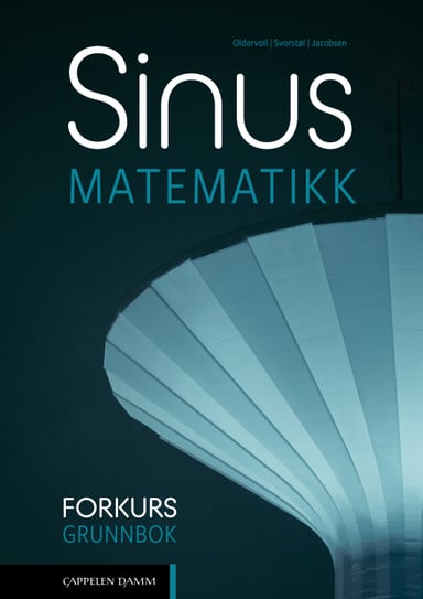 Omslag av "Sinus Forkurs Grunnbok (2022)"
