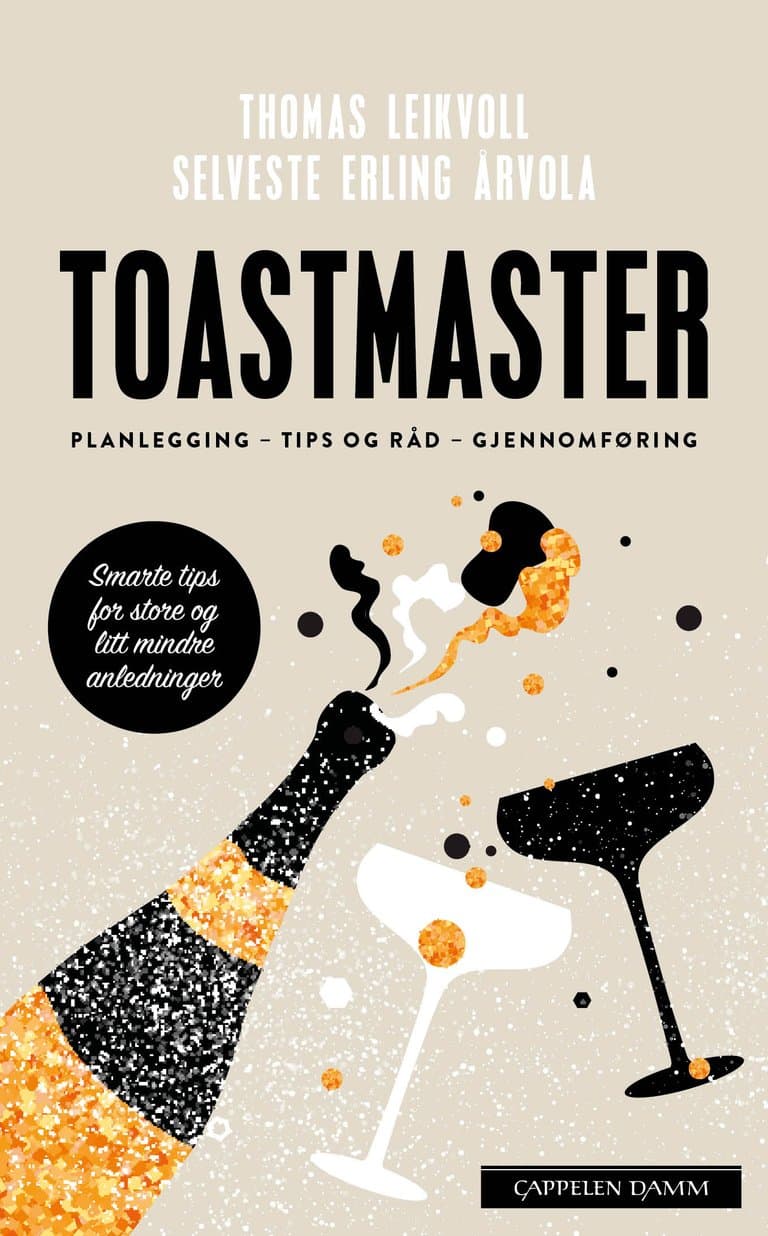 Omslag Toastmaster av Thomas Leikvoll og Selveste Erling Arvola (Ebok)