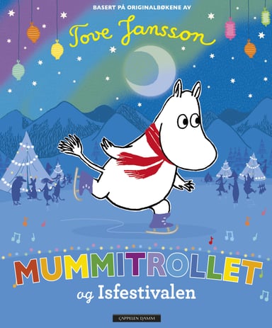 Omslag av "Mummitrollet og Isfestivalen"