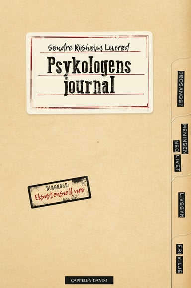 Omslag av "Psykologens journal"