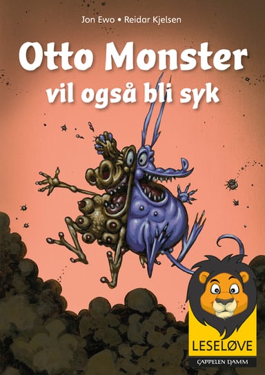 Omslag av "Leseløve - Otto Monster vil også bli syk"