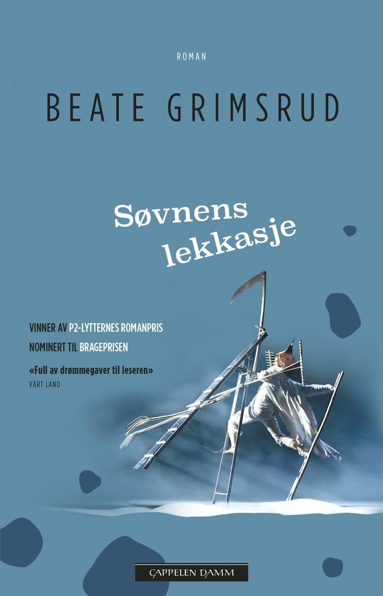Omslag Søvnens lekkasje av Beate Grimsrud (Heftet)